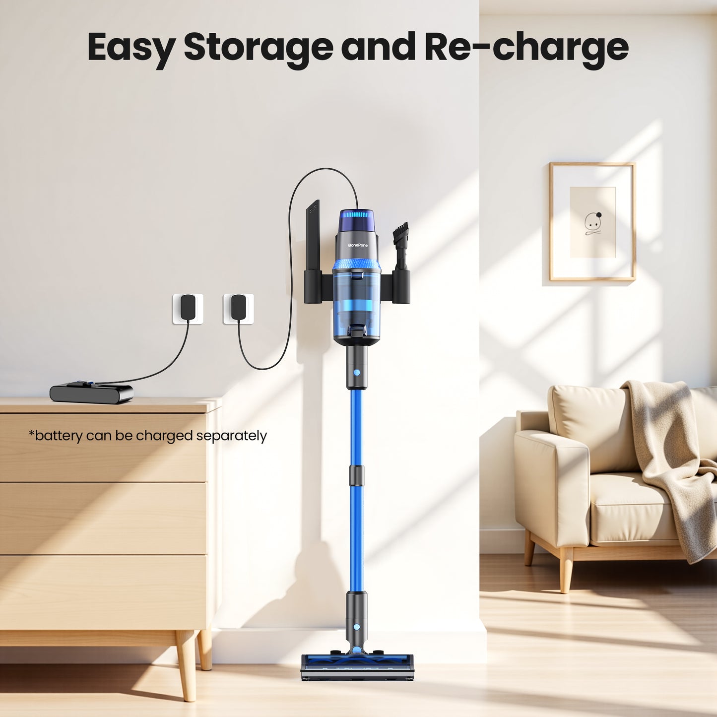 BonePone V25 Cordless Vacuum Cleaner